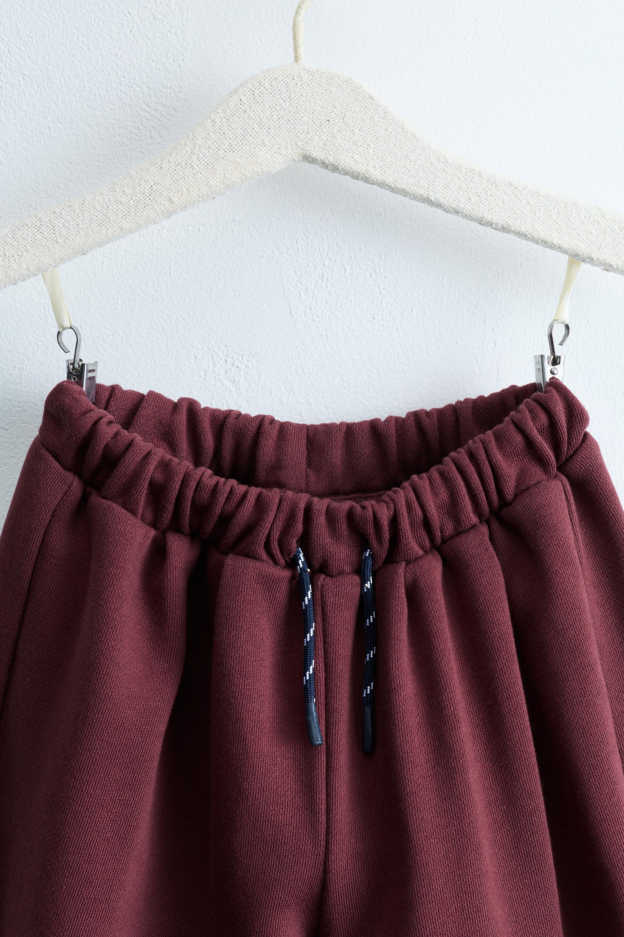 ZARA TIMELESS DRAWSTRING PLUSH PANTS